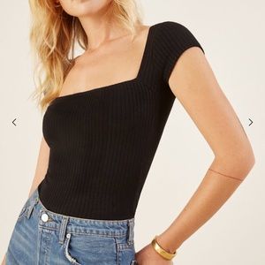 Reformation Bardot Top